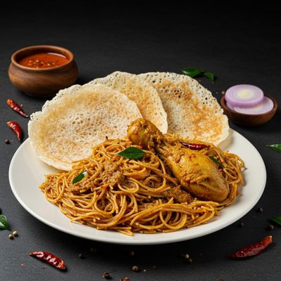 Idiyappam Chicken Curry